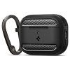 Etui Spigen Rugged Armor do Apple AirPods Pro 3 – Głęboka Matowa Czerń (Matte Black)